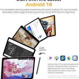 Kamvas Pad 12 (Android 16) - Ảnh 6